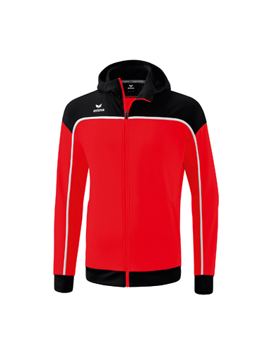 CHANGE by erima Training Jacket with hood 100% polyester (recycled)