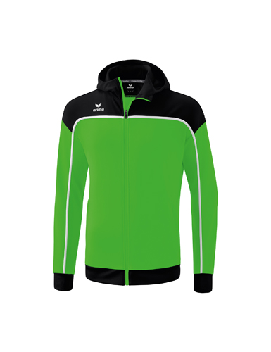 CHANGE by erima Training Jacket with hood 100% polyester (recycled)