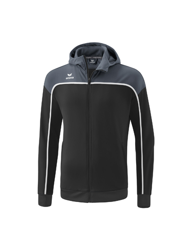 CHANGE by erima Training Jacket with hood 100% polyester (recycled)