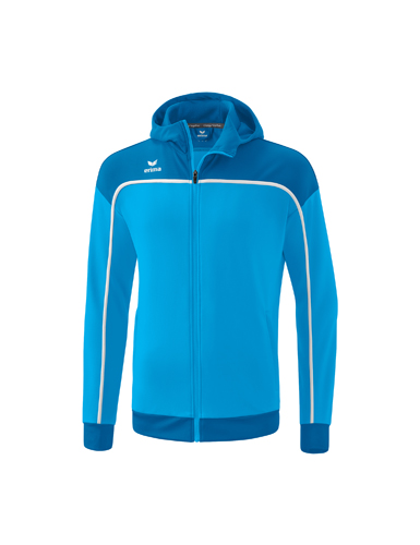 CHANGE by erima Training Jacket with hood 100% polyester (recycled)