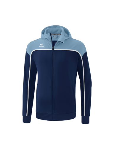 CHANGE by erima Training Jacket with hood 100% polyester (recycled)
