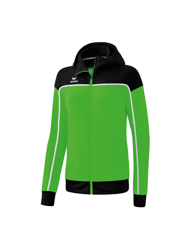 CHANGE by erima Training Jacket with hood 100% polyester (recycled)