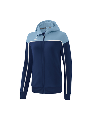 CHANGE by erima Training Jacket with hood 100% polyester (recycled)