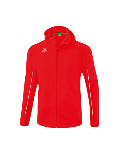 LIGA STAR Training Jacket with hood Material: 100% polyester; Inserts: 92% polyester