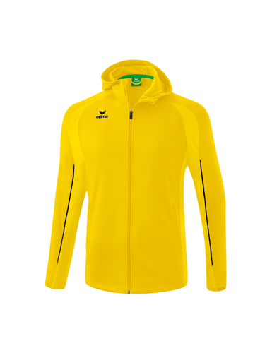 LIGA STAR Training Jacket with hood Material: 100% polyester; Inserts: 92% polyester