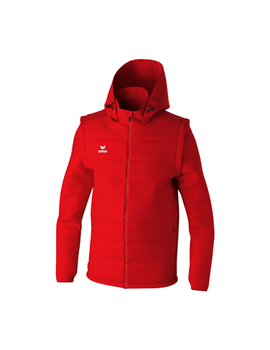 TEAM Jacket with detachable sleeves Material: 100% polyester; Inner lining: 100% polyester
