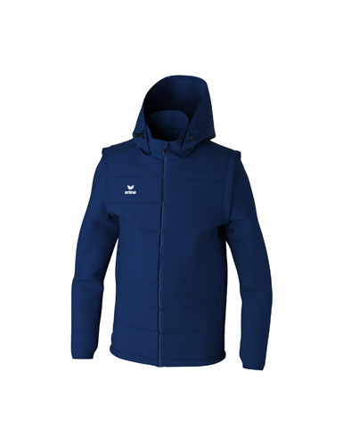 TEAM Jacket with detachable sleeves Material: 100% polyester; Inner lining: 100% polyester