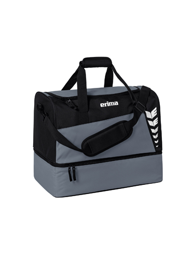 SIX WINGS Sports Bag with Bottom Compartment 100% 600D polyester