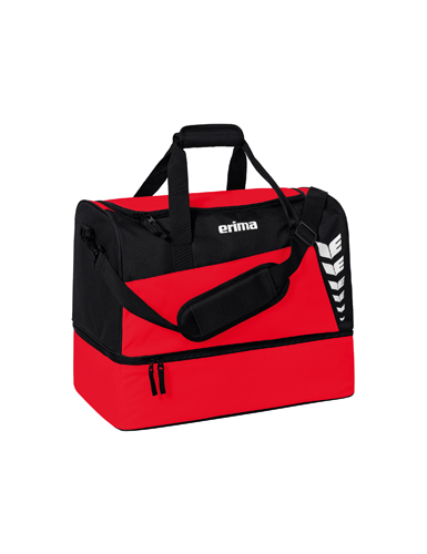 SIX WINGS Sports Bag with Bottom Compartment 100% 600D polyester