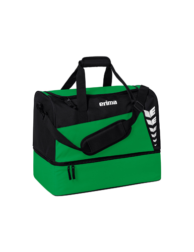 SIX WINGS Sports Bag with Bottom Compartment 100% 600D polyester