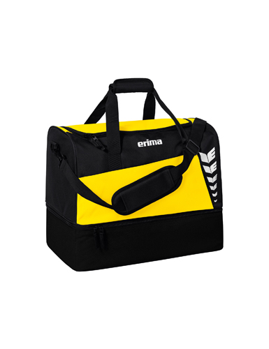 SIX WINGS Sports Bag with Bottom Compartment 100% 600D polyester