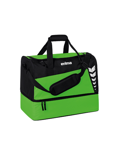 SIX WINGS Sports Bag with Bottom Compartment 100% 600D polyester