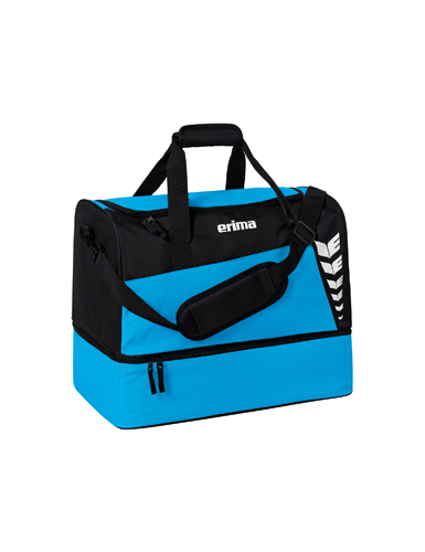 SIX WINGS Sports Bag with Bottom Compartment 100% 600D polyester
